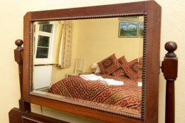 It features a fair-trade quilt from Second Nature in Dumfries.